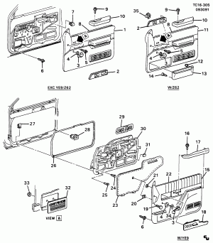 DOOR TRIM/SIDE FRONT