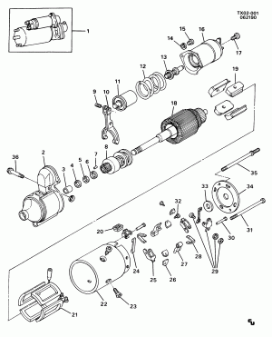 STARTER MOTOR/GAS (DELCO REMY)