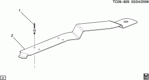 FIRE EXTINGUISHER BRACKET (MTF)