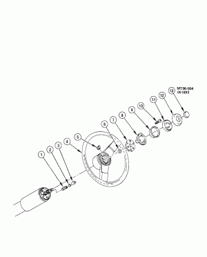 STEERING WHEEL & HORN PARTS