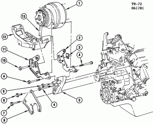 A/C COMPRESSOR MOUNTING (LR2/2.8B)