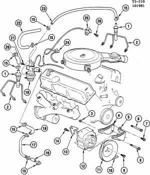A.I.R. PUMP & RELATED PARTS (LR2/2.8B)