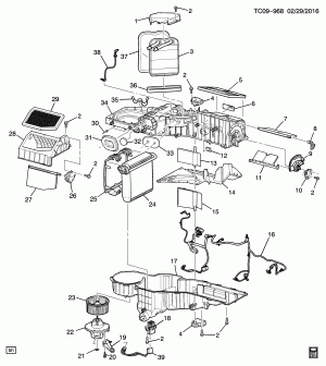 A/C & HEATER MODULE ASM (AUTO TEMPERATURE CONTROL CJ2)