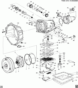 AUTOMATIC TRANSMISSION (M30) PART 2 (4L60E)(ELECTRONIC)CASE & RELATED PARTS/PARK LOCK LINKAGE