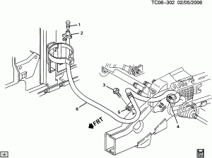 VENT HOSE/FRONT AXLE