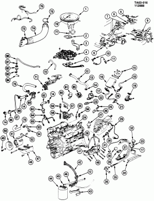 EMISSION CONTROLS-V6 (LR2/2.8B)