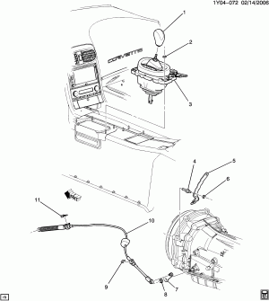 SHIFT CONTROL/AUTOMATIC TRANSMISSION (MYC)