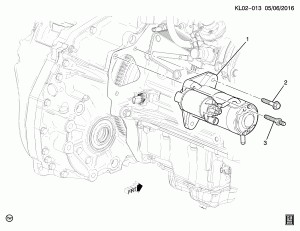 STARTER MOTOR MOUNTING (LFS/2.0-7)