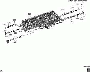 AUTOMATIC TRANSMISSION (MYA) (6L45) LOWER CONTROL VALVE BODY ASSEMBLY