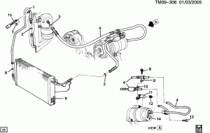 A/C REFRIGERATION SYSTEM (LB4/4.3Z,LU2/4.3B,L35/4.3W, EXC ROOF MOUNTED C69)