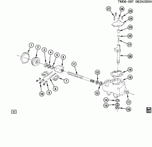 STEERING GEAR ASM/MANUAL