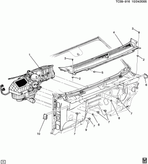 AIR DISTRIBUTION SYSTEM/MODULE MOUNTING