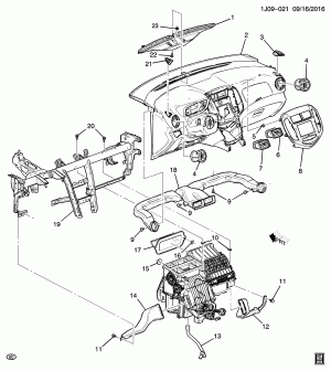 A/C AIR DISTRIBUTION SYSTEM