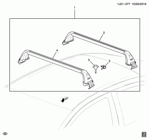 RACK PKG/ROOF (REMOVABLE)/LUGGAGE CARRIER