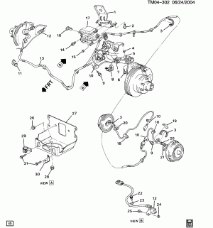 BRAKE SYSTEM/ELECTRICAL (ANTILOCK BRAKES JM4)