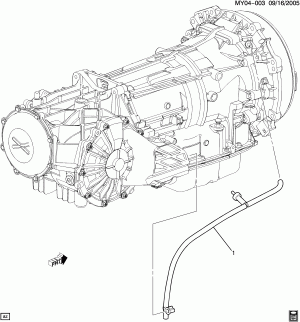 TRANSMISSION VENT HOSE (MYC)