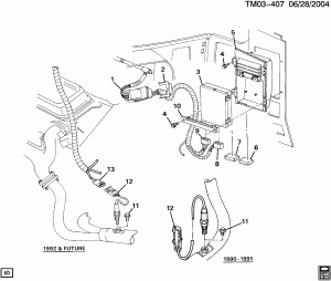 E.C.M. MODULE & WIRING HARNESS (LB4/4.3Z,LU2/4.3B,L35/4.3W)