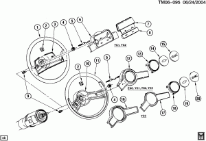 STEERING WHEEL & HORN PARTS