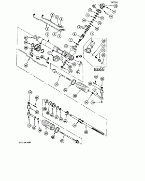 STEERING ASM/RACK & PINION-POWER