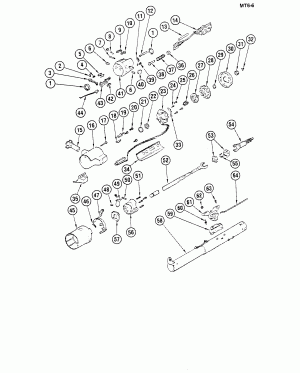 STEERING COLUMN/TILT (F/S, A.T.)
