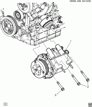 A/C COMPRESSOR MOUNTING