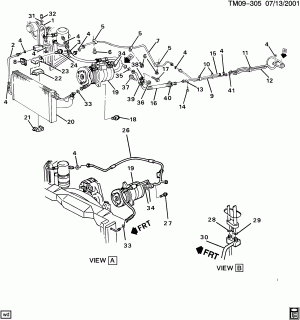 A/C REFRIGERATION SYSTEM (ROOF MOUNTED A/C C69)