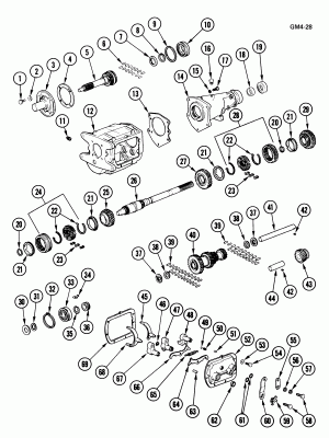 4-SPEED MANUAL TRANSMISSION (SAGINAW)