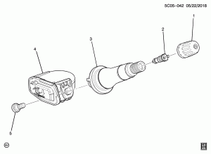ДАТЧИК ДАВЛ ВОЗД В ШИНЕ