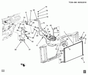 A/C REFRIGERATION SYSTEM (L20/4.8A,LC9/5.3-7,LMG/5.3-0,L9H/6.2-2)