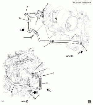 СИСТЕМА ОХЛАЖДЕНИЯ ТУРБОНАГНЕТАТЕЛЯ (LSY/2.0-4)