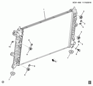 РАДИАТОР, СБ (LV3/4.3H)