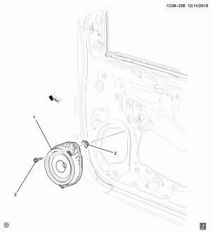 AUDIO SYSTEM/SPEAKERS (BASE UAD)