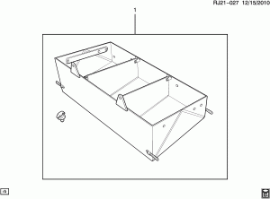 ACCESSORY PKG/CARGO STOWAGE BOX
