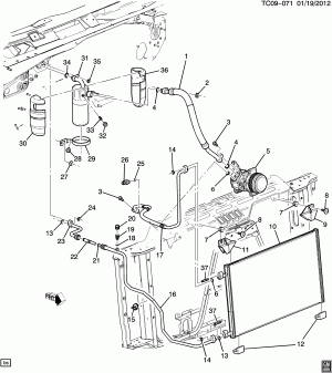 A/C REFRIGERATION SYSTEM (L96/6.0G,LC8/6.0B)