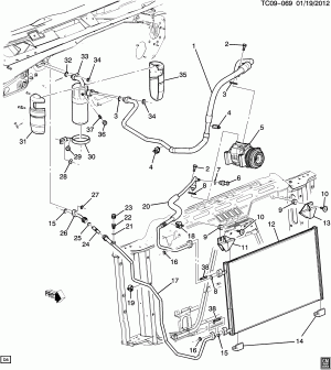 A/C REFRIGERATION SYSTEM (LML/6.6-8, EXC AMBULANCE YF2)