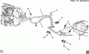 FUEL SUPPLY SYSTEM-FRONT
