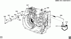 AUTOMATIC TRANSMISSION (M7U,M7W) 6T70 PARK SYSTEM