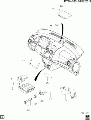 INSTRUMENT PANEL PART 3 ASHTRAY