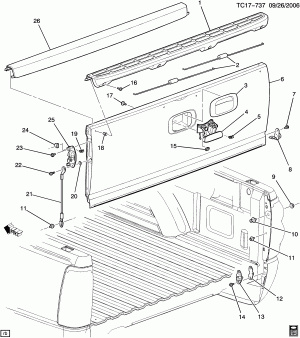 ENDGATE/PUBX (FLEETSIDE E63, EXC E37,NYS)
