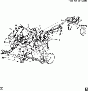 WIRING HARNESS/ENGINE (LB4/4.3Z,L03/5.0H,L05/5.7K)