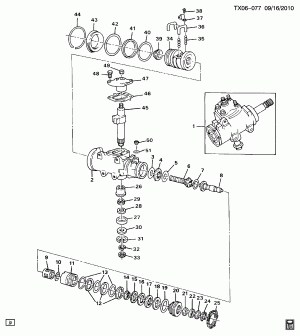 STEERING GEAR ASM