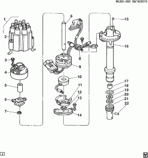 DISTRIBUTOR/IGNITION (LG6)