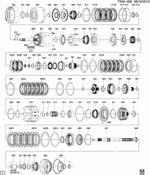 AUTOMATIC TRANSMISSION (M30) PART 3 (4L60E)(ELECTRONIC)CLUTCH GEARS