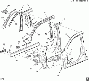 SHEET METAL/BODY SIDE FRONT(2ND DES)