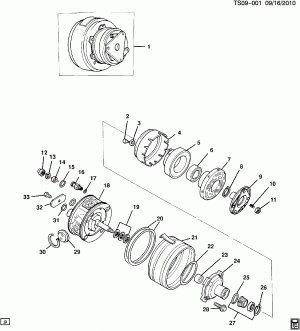 A/C COMPRESSOR ASM/R-4