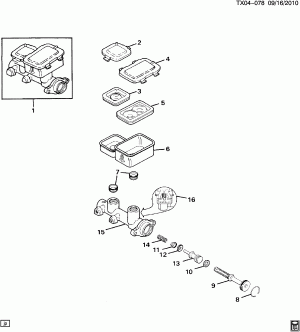 BRAKE MASTER CYLINDER (JB5,JB7)