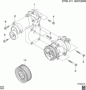 A/C COMPRESSOR MOUNTING