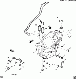 CONTAINER/WINDSHIELD WASHER (LL8/4.2S, HEADLAMP WASHER CE4)