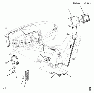 РАЗВЛЕКАТ. СИСТЕМА (ПЛЕЕР В ПОДГОЛОВНИКЕ AYE)