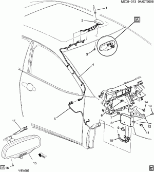 COMMUNICATION SYSTEM "ONSTAR"(UE1,EXC (U2K))